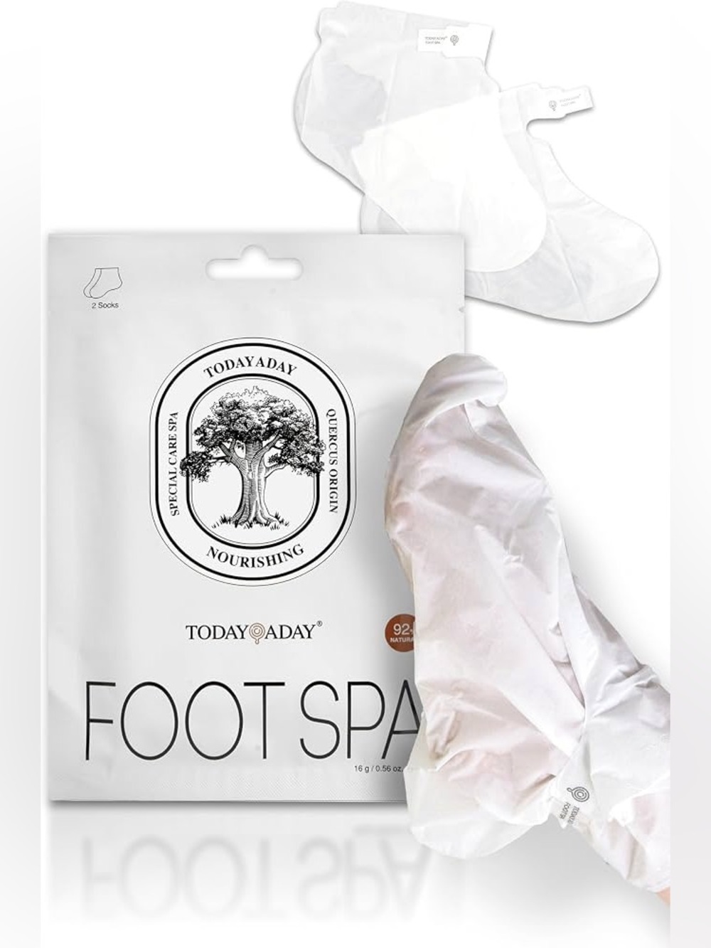 Foot Spa Masks, Set of 5 Nourishing Quercus Foot Masks - TODAY ADAY